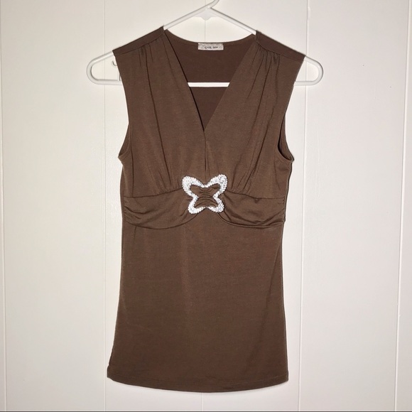 Y2K Rhinestone Tank - Picture 2 of 4